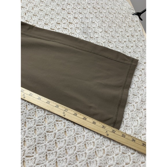 Athleta Pants Leggings Women Size M Brown Wide Leg Athletic - Picture 8 of 10